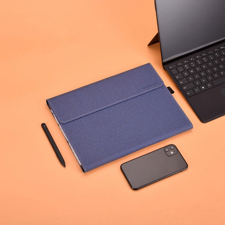 For Microsoft Surface Pro 10 Cloth Texture PC Tablet Protective Case(Dark Blue) - Others by buy2fix | Online Shopping UK | buy2fix