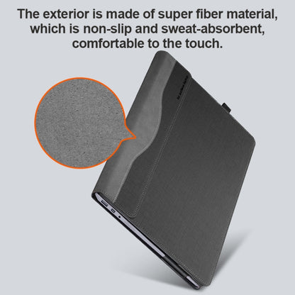 For Microsoft Surface Laptop 6 15 inch Laptop PU Leather Protective Case(Brown) - Others by buy2fix | Online Shopping UK | buy2fix