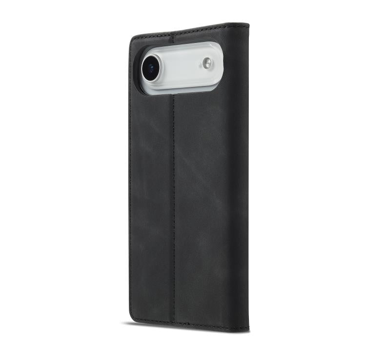 For iPhone 17 Air LC.IMEEKE Strong Magnetism Microfiber Leather Phone Case(Black) - iPhone 17 Air Cases by LC.IMEEKE | Online Shopping UK | buy2fix