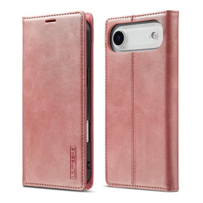 For iPhone Air LC.IMEEKE Strong Magnetism Microfiber Leather Phone Case(Rose Gold) - iPhone Air Cases by LC.IMEEKE | Online Shopping UK | buy2fix