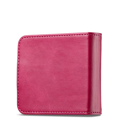 For Samsung Galaxy Z Flip7 5G LC.IMEEKE Calf Texture Leather Phone Case(Red) - Galaxy Z Flip7 5G Cases by LC.IMEEKE | Online Shopping UK | buy2fix