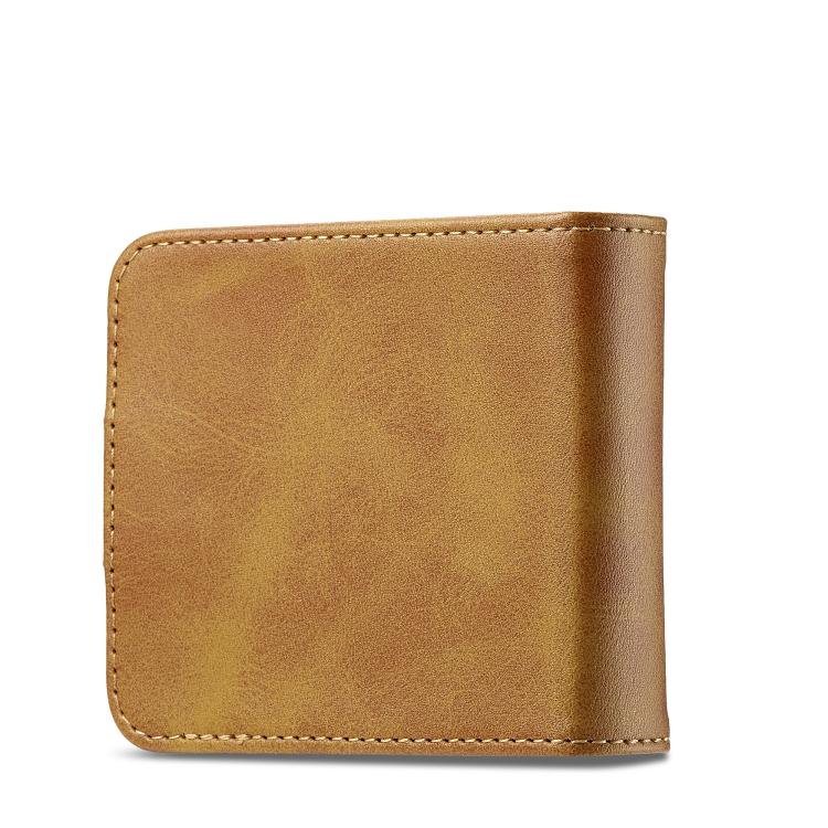 For Samsung Galaxy Z Flip7 5G LC.IMEEKE Calf Texture Leather Phone Case(Brown) - Galaxy Z Flip7 5G Cases by LC.IMEEKE | Online Shopping UK | buy2fix