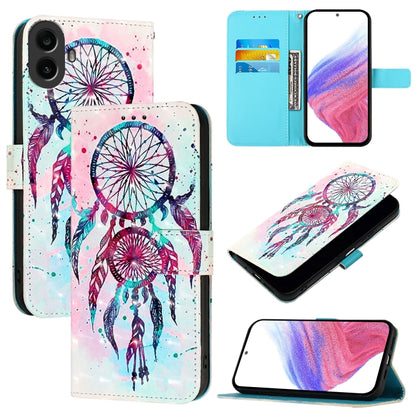 For Nothing CMF Phone 1 3D Painting Horizontal Flip Leather Phone Case(Color Drop Wind Chimes) - Nothing Cases by buy2fix | Online Shopping UK | buy2fix