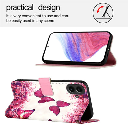 For Nothing CMF Phone 1 3D Painting Horizontal Flip Leather Phone Case(Rose Butterfly) - Nothing Cases by buy2fix | Online Shopping UK | buy2fix