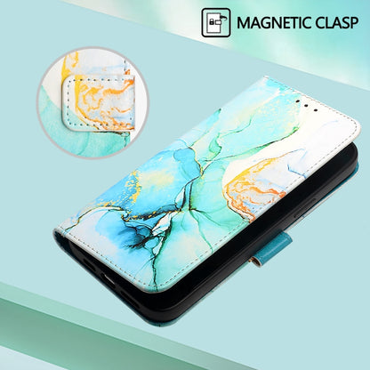 For Nothing CMF Phone 1 PT003 Marble Pattern Flip Leather Phone Case(Green) - Nothing Cases by buy2fix | Online Shopping UK | buy2fix