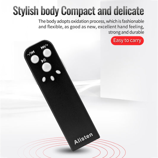 JNN J1 Mini Smart HD Noise Cancelling Voice Recorder, Memory:4GB(Black) by JNN