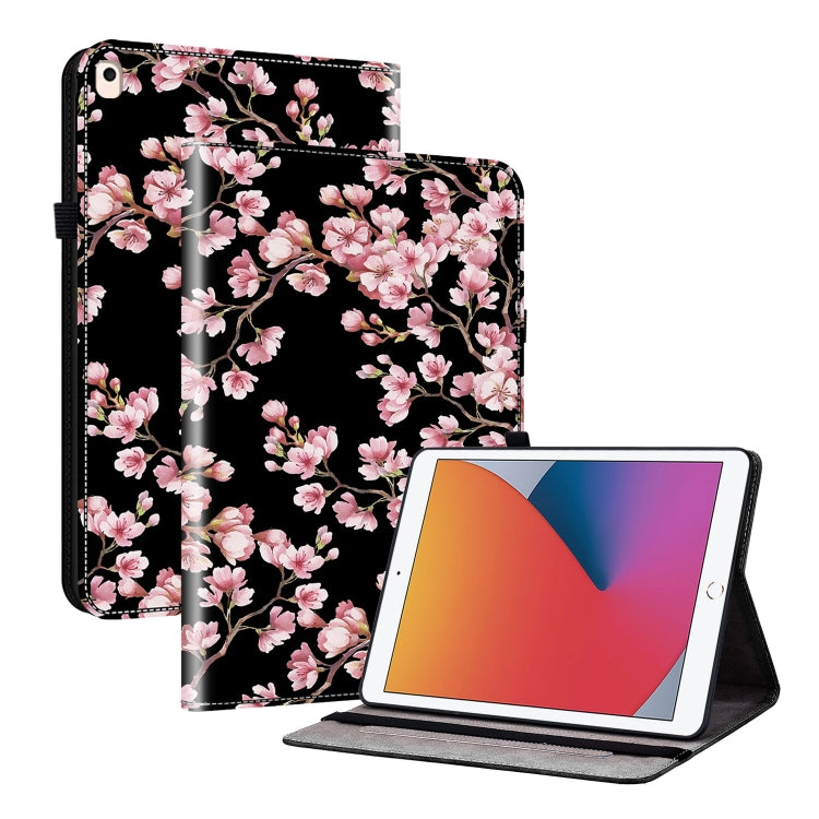 For iPad Air / Air 2 / 9.7 2017 / 2018 Crystal Texture Painted Leather Smart Tablet Case(Plum Bossom) - iPad 9.7 (2018) & (2017) Cases by buy2fix | Online Shopping UK | buy2fix