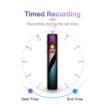 JNN Q33 HD Color Screen Stick Shape Portable Voice Recording Pen, Memory:32GB(Black) - Recording Pen by JNN | Online Shopping UK | buy2fix