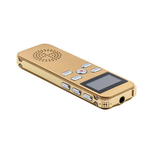 JNN X26 Mini Portable Voice Recorder with OLED Screen, Memory:16GB(Gold) by JNN
