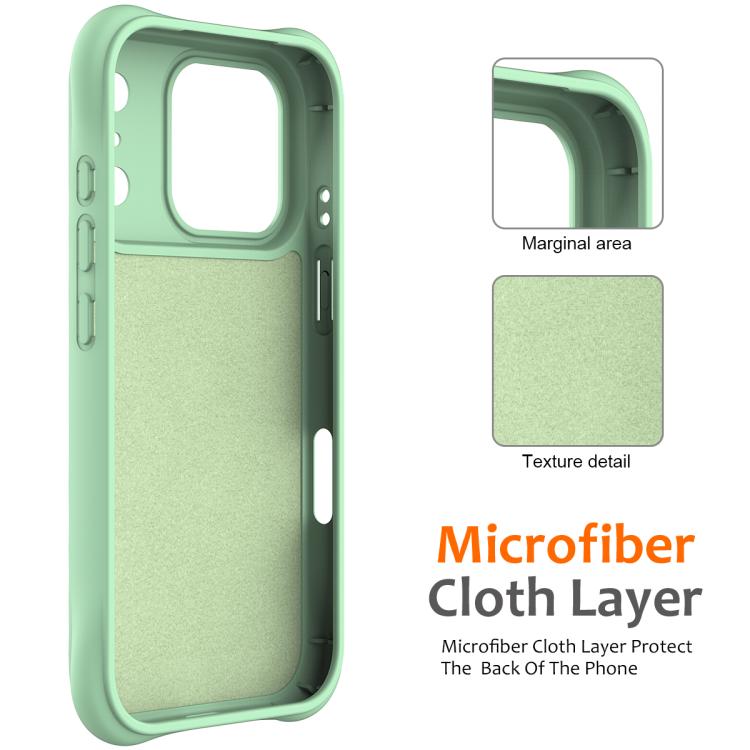For iPhone 17 Pro Max Wave Texture MagSafe Magnetic Liquid Silicone Phone Case(Green) - iPhone 17 Pro Max Cases by buy2fix | Online Shopping UK | buy2fix