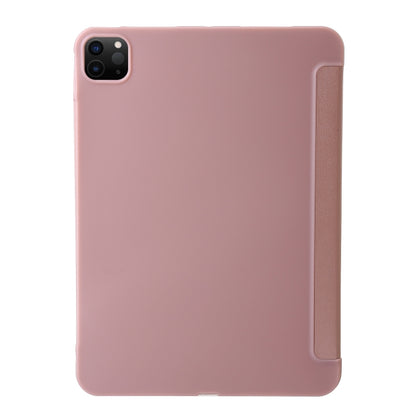 For iPad Pro 11 2024 TPU Deformation Flip Leather Tablet Case with Holder(Rose Gold) - iPad Pro 11 2024 Cases by buy2fix | Online Shopping UK | buy2fix