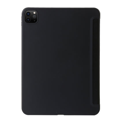 For iPad Pro 13 2024 TPU Deformation Flip Leather Tablet Case with Holder(Black) - iPad Pro 13 2024 Cases by buy2fix | Online Shopping UK | buy2fix