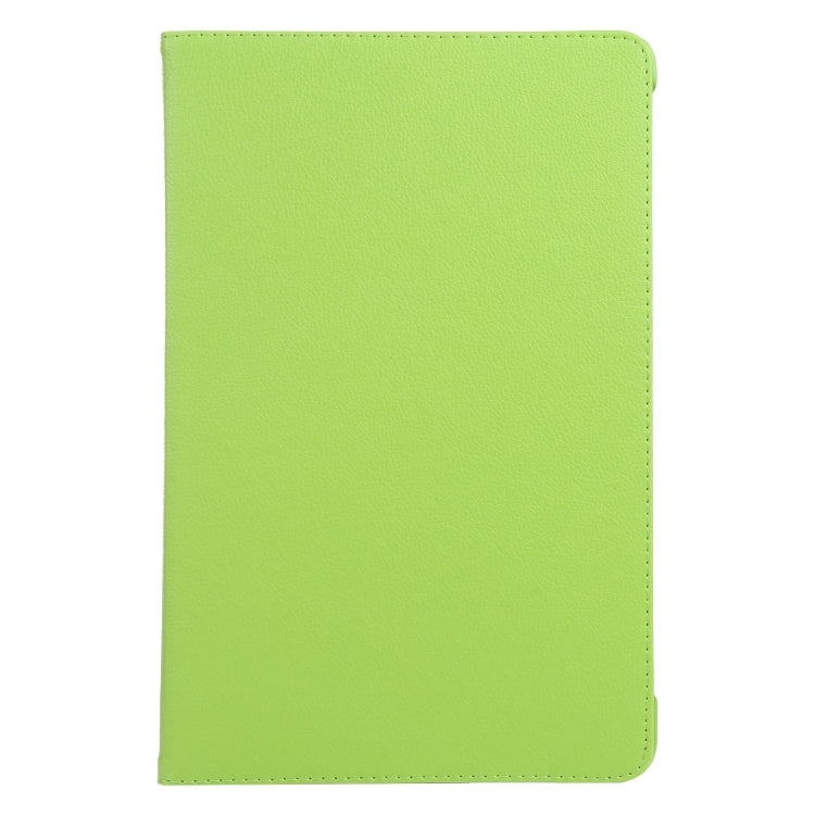 For iPad Air 13 2024 360 Degree Rotation Litchi Texture Leather Tablet Case with Holder(Green) - iPad Air 13 2024 Cases by buy2fix | Online Shopping UK | buy2fix