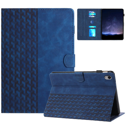 For iPad 2025 / 2022 Building Blocks Embossed Leather Smart Tablet Case(Blue) - iPad 2025 / 2022 Cases by buy2fix | Online Shopping UK | buy2fix
