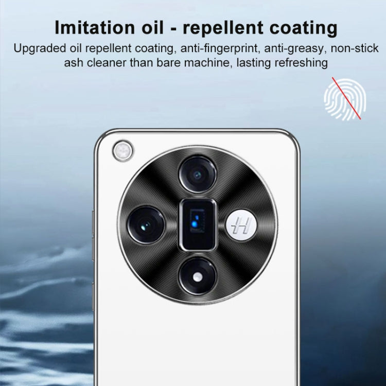 For OPPO Reno11 Pro Global AG Frosted Electroplating Acrylic Phone Case(Silver White) by buy2fix