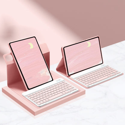 For Xiaomi Pad 6 Max 14 inch 2023 Detachable Keyboard Smart Tablet Leather Case(Pink) - Others Keyboard by buy2fix | Online Shopping UK | buy2fix