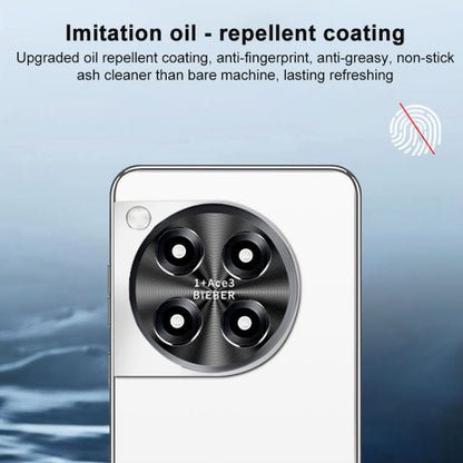 For OnePlus 11 AG Frosted Electroplating Acrylic Phone Case(Silver White) by buy2fix