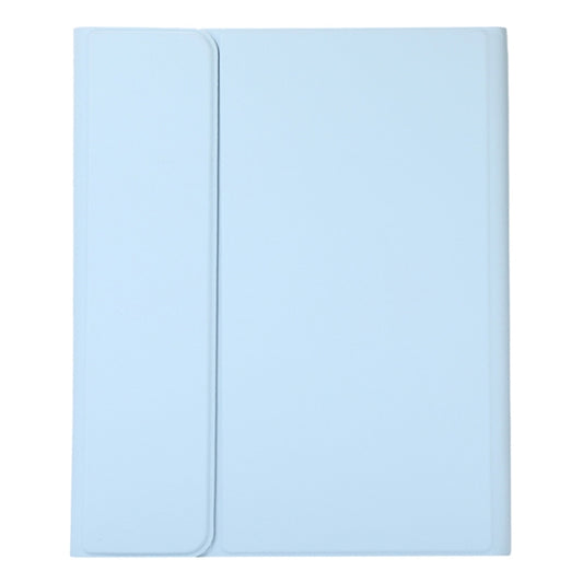 For Xiaomi Pad 5 / Pad 5 Pro 11 inch Wireless Bluetooth Keyboard Tablet Leather Case with Pen Slot(Blue) by buy2fix