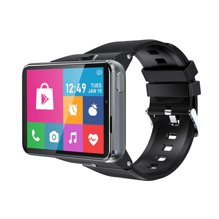 UNIWA DM200, 4GB+64GB, 2.88 inch Android 9.0 Smart Watch Phone, MT6761 Quad Core, Network: 4G(Black) - Android Watch by UNIWA | Online Shopping UK | buy2fix