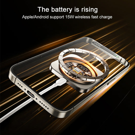 Momax Cm32 Q2 Mag Mount Metal Magnetic Wireless Fast Charging Car Holder by buy2fix