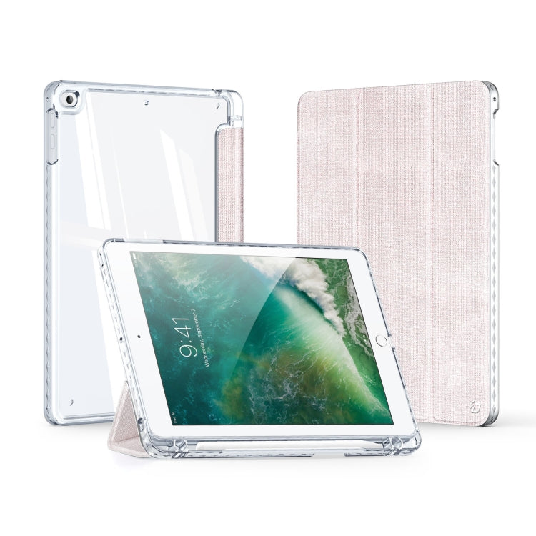 For iPad 9.7 2017 / 2018 / Air /Air2 DUX DUCIS Unid Series PU+TPU Smart Tablet Case(Pink) - iPad 9.7 (2018) & (2017) Cases by DUX DUCIS | Online Shopping UK | buy2fix