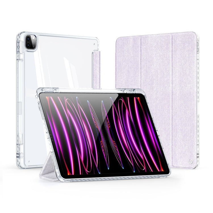 For iPad Pro 11 2020/2021/2022 DUX DUCIS Unid Series PU+TPU Smart Tablet Case(Purple) - iPad Pro 11 (2022/2021) Cases by DUX DUCIS | Online Shopping UK | buy2fix