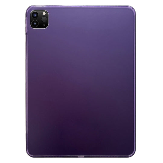 For iPad Air 13 2026 / 2025 / 2024 Skin-feeling Crystal Clear Acrylic Tablet Case(Purple)