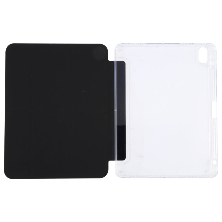 For iPad 2025 / 2022 GEBEI Deformation Leather Tablet Case(Black) by GEBEI