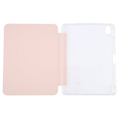 For iPad 2025 / 2022 GEBEI Deformation Leather Tablet Case(Pink) by GEBEI