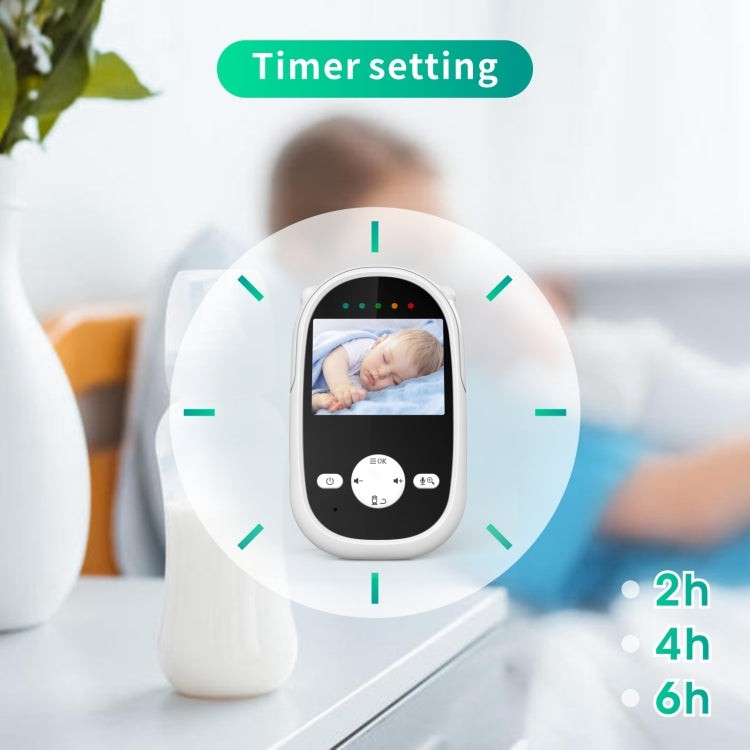 SM25 2.4 inch LCD Screen Baby Monitor Care Camera(EU Plug) - Baby Monitor by buy2fix | Online Shopping UK | buy2fix