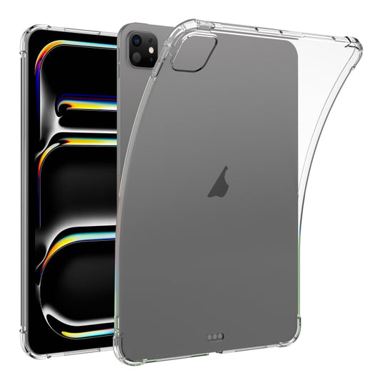 For iPad Pro 13 2025 / 2024 Highly Transparent TPU Full Thicken Corners Shockproof Protective Case(Transparent) by buy2fix