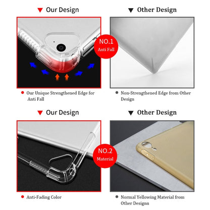 For iPad Pro 11 2024 Highly Transparent TPU Full Thicken Corners Shockproof Protective Case(Transparent) - iPad Pro 11 2024 Cases by buy2fix | Online Shopping UK | buy2fix