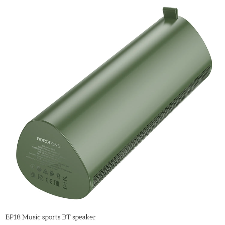 Borofone BP18 Portable Sports Wireless Bluetooth Speaker(Green) - Desktop Speaker by Borofone | Online Shopping UK | buy2fix