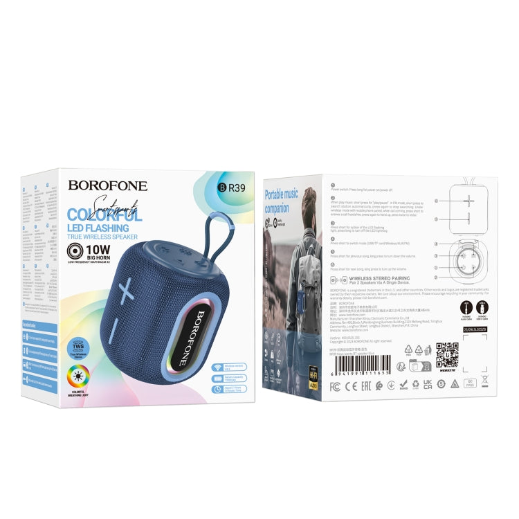 Borofone BR39 Portable Kaya Sports BT Speaker(Blue) - Desktop Speaker by Borofone | Online Shopping UK | buy2fix
