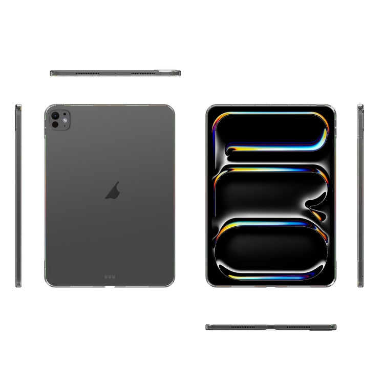 For iPad Pro 13 2024 Highly Transparent TPU Shockproof Protective Case(Transparent) - iPad Pro 13 2024 Cases by buy2fix | Online Shopping UK | buy2fix