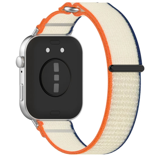 For Huawei Watch Fit3 Loop Nylon Watch Band(Beige Orange) by buy2fix