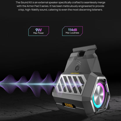 Ulefone PAD 3 PRO Portable Holder Wireless BT Speaker(Black) by Ulefone