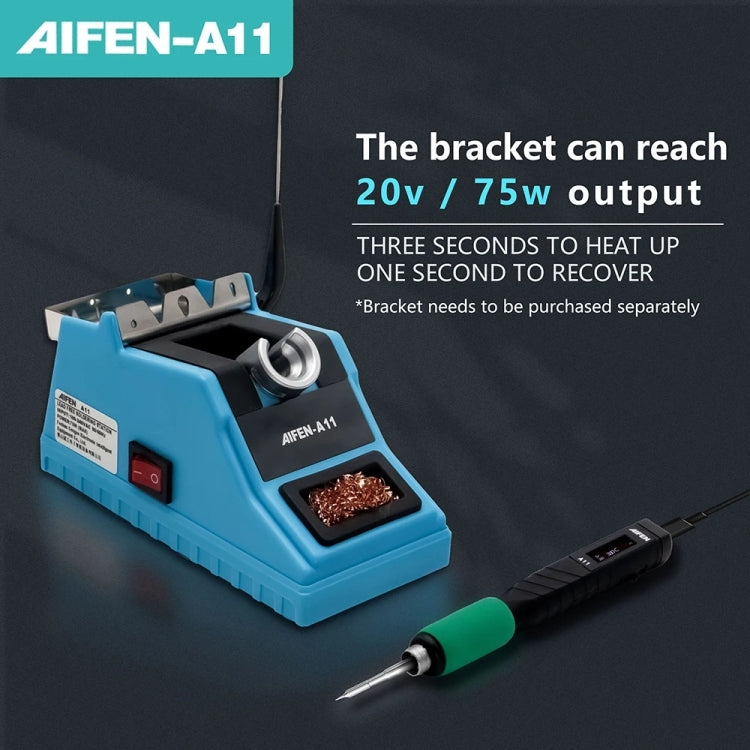 Aifen A11 Portable USB Charging Soldering Station with C210 Handle, US Plug - Soldering Iron Set by buy2fix | Online Shopping UK | buy2fix