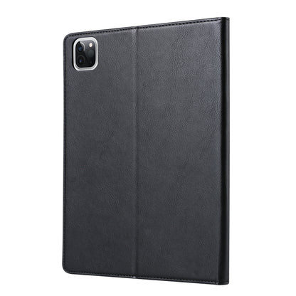 For iPad Pro 11 2024 Knead Skin Texture Horizontal Flip Leather Smart Tablet Case(Black) - iPad Pro 11 2024 Cases by buy2fix | Online Shopping UK | buy2fix