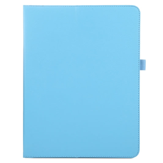 For iPad Pro 11 2025 / 2024 Litchi Texture Solid Color Leather Tablet Case(Sky Blue) by buy2fix
