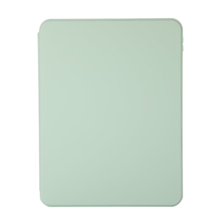 For iPad Pro 11 2024 2 in 1 Acrylic Split Rotating Leather Tablet Case(Matcha Green) - iPad Pro 11 2024 Cases by buy2fix | Online Shopping UK | buy2fix