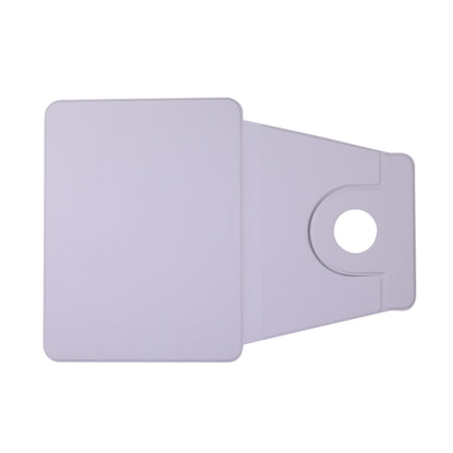 For iPad Pro 11 2024 2 in 1 Acrylic Split Rotating Leather Tablet Case(Lavender) - iPad Pro 11 2024 Cases by buy2fix | Online Shopping UK | buy2fix