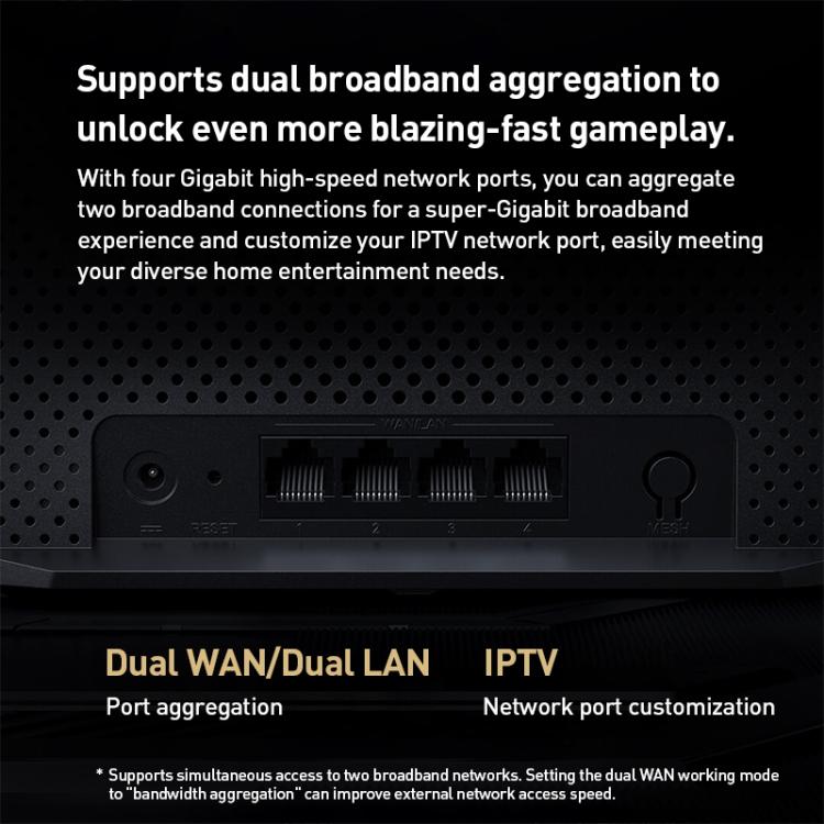 Xiaomi Router BE3600 WiFi7 2.5G Port Dual Band, US Plug(Black) - Wireless Routers by Xiaomi | Online Shopping UK | buy2fix