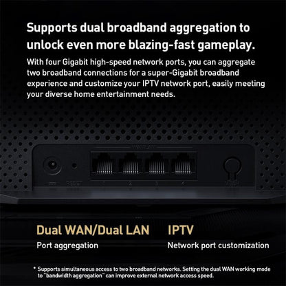Xiaomi Router BE3600 WiFi7 2.5G Port Dual Band, US Plug(Black) - Wireless Routers by Xiaomi | Online Shopping UK | buy2fix