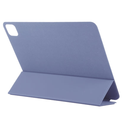 For iPad Pro 11 2024 Double-sided Clip Non-buckle Magnetic PU Smart Tablet Case(Purple) - iPad Pro 11 2024 Cases by buy2fix | Online Shopping UK | buy2fix