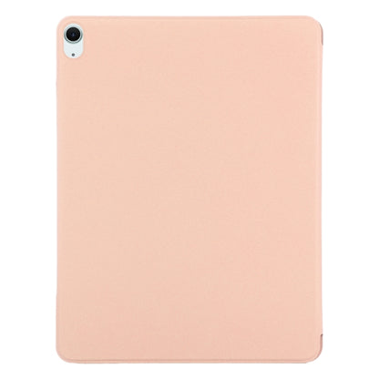 For iPad Air 13 2025 / 2024 Double-sided Clip Fixed Buckle Magnetic PU Leather Smart Tablet Case(Gold) by buy2fix