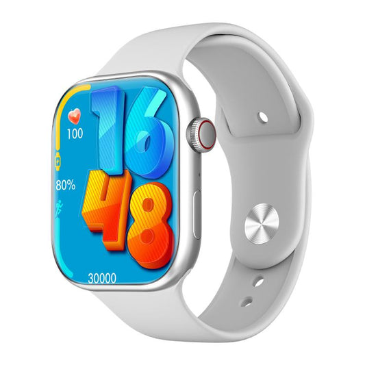 WS11 MAX 2.2 inch Fitness Sport Smart Watch, Support Bluetooth Call / Sleep / Blood Oxygen / Heart Rate / Blood Pressure Health Monitor(Silver) by buy2fix