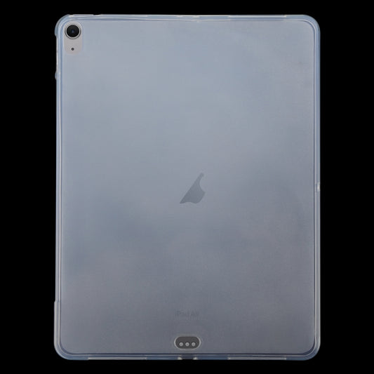 For iPad Air 13 2025 / 2024 0.75mm Shockproof Outside Glossy Inside Frosted TPU Tablet Case(Transparent) by buy2fix