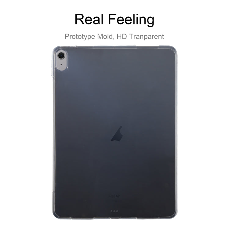 For iPad Air 11 2024 / 5 / 4 3mm HD Transparent TPU Tablet Case - iPad Air 11 2024 Cases by buy2fix | Online Shopping UK | buy2fix