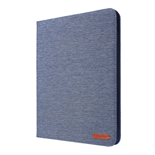 For iPad Air 13 2025 / 2024 Fabric Leather Tablet Case(Blue) by buy2fix